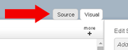 Source Visual tabs