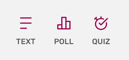 Choose a post type