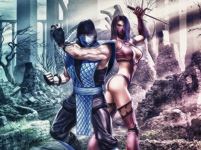 File:Sub zero and mileena by vriserio-d4j6i0r.jpg
