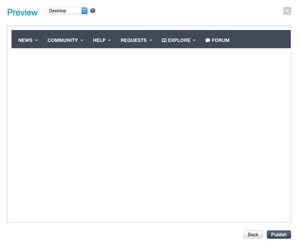 Wiki nav menu levels