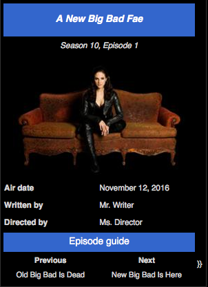 infobox template episode community central fandom powered by wikia