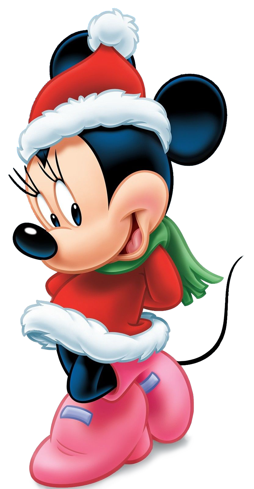 Image Minnie Christmas Render.png Community Central FANDOM