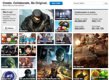 The new mainpage