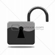 Padlock page unlocked