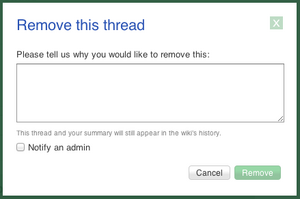 Remove