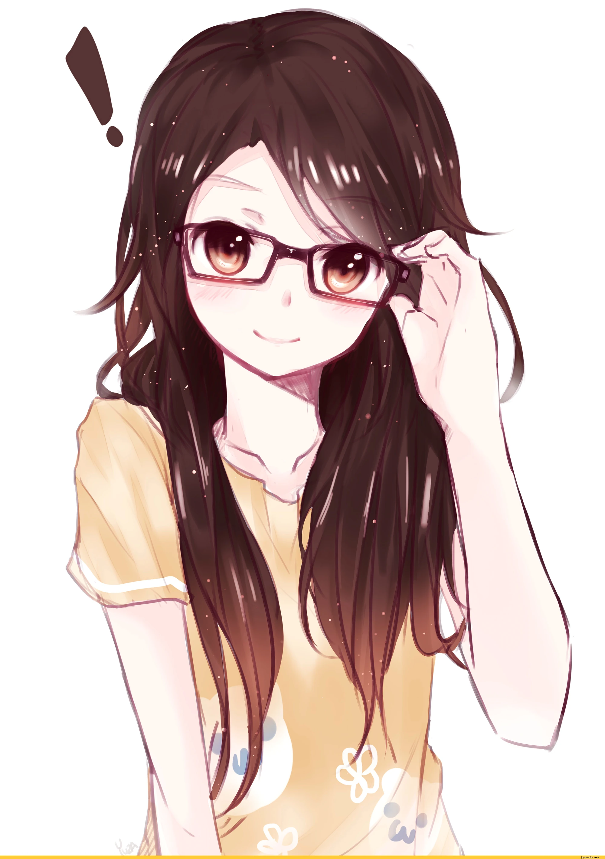 Image Brownhairedanimegirlsbestofanimegirlwithbrownhairandbrowneyesandglasses
