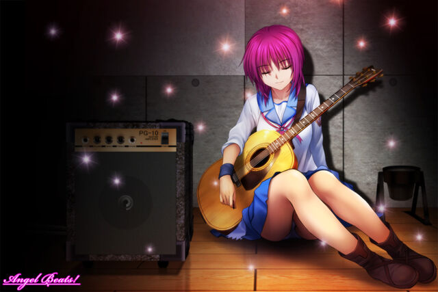 File:Konachan com - 74082 angel beats! guitar iwasawa panties underwear.jpg