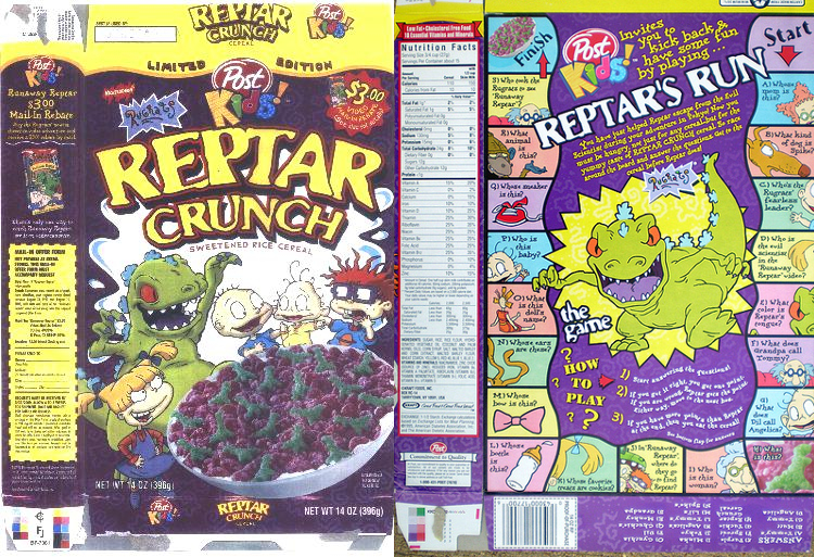 Reptar Crunch | Cereal Graveyard Wiki | FANDOM powered by ...
