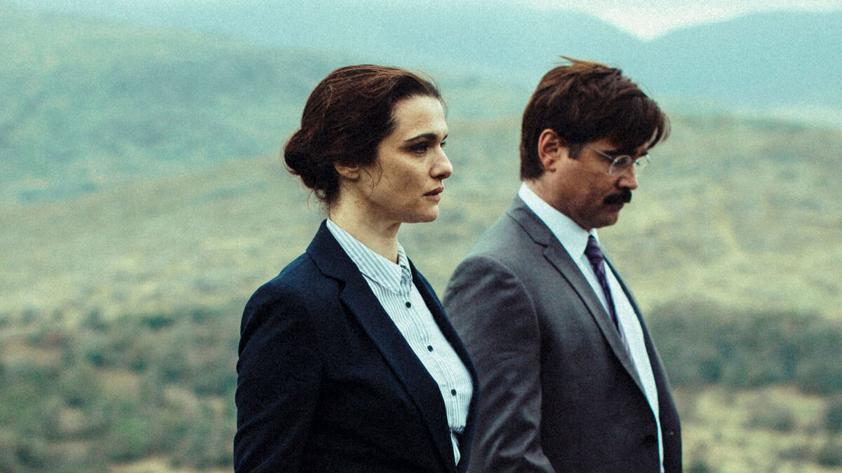 the lobster colin farrell Rachel Weisz