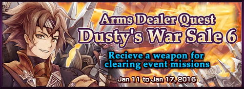 Dusty's War Sale 6