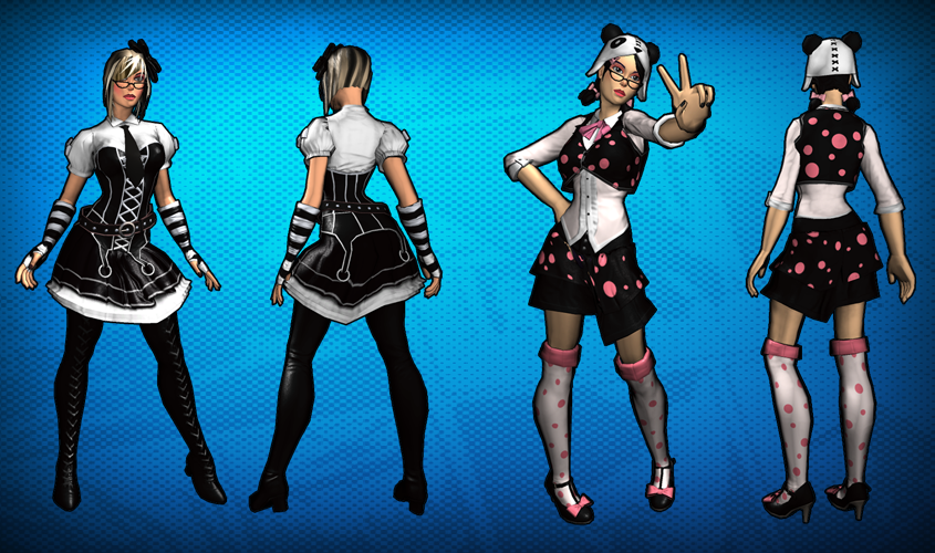 Image - Harajuku Girl Costume Set Detail 2.png - Champions Online Wiki - FANDOM powered by Wikia