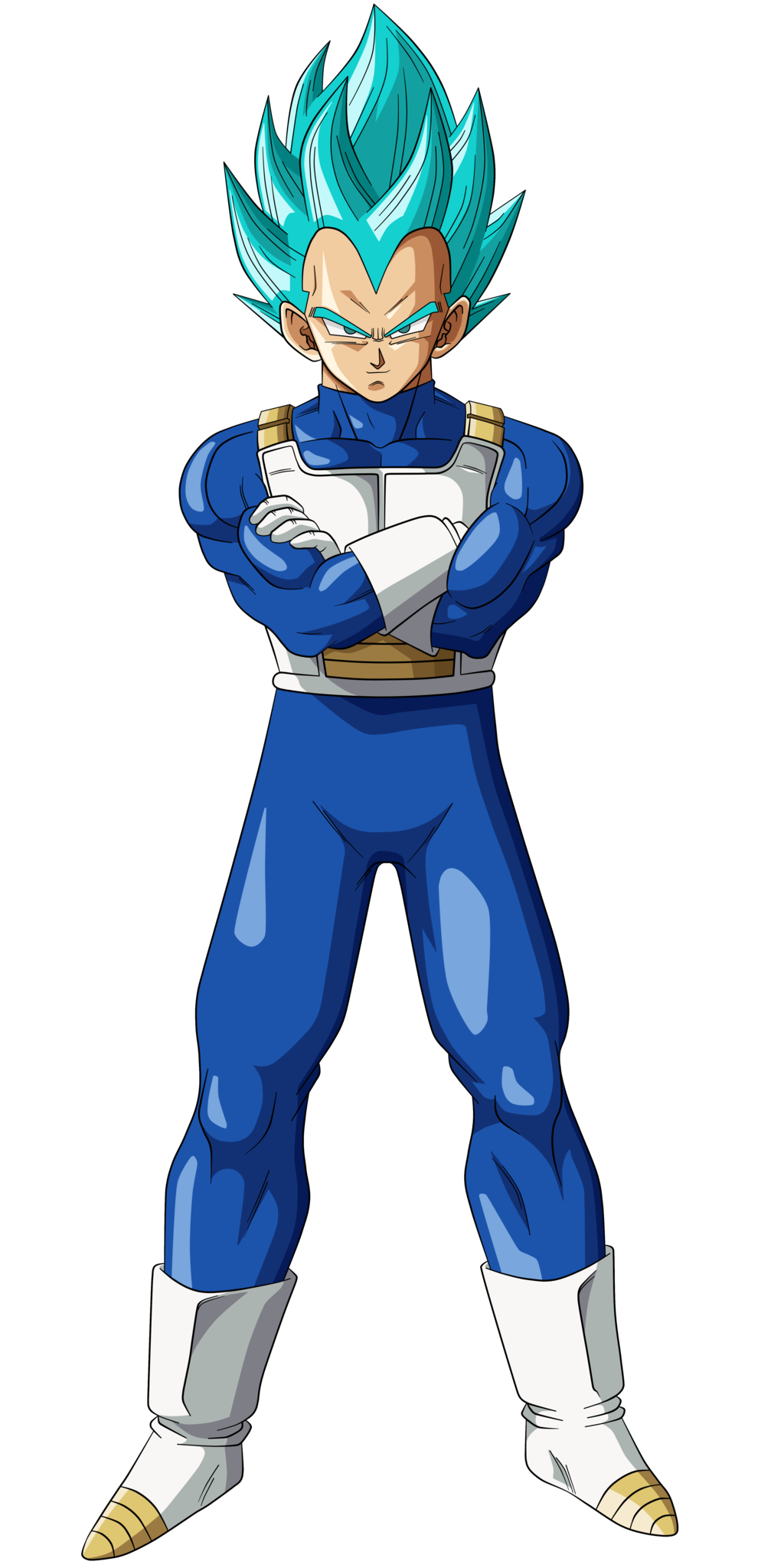 blue haired vegeta