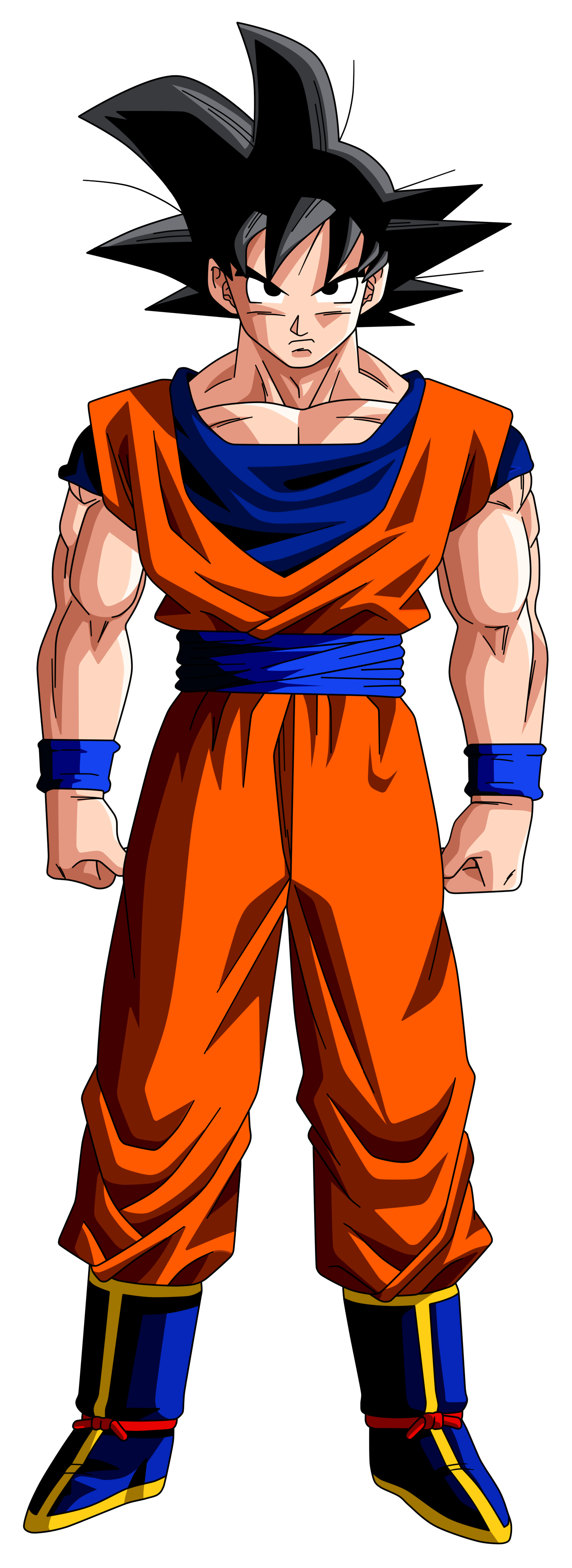 Son Goku Canon Dragon Ball Zpaleomario66 Character