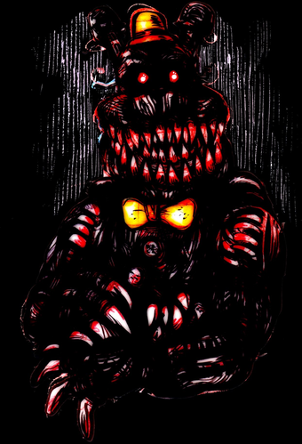 Fnaf Nightmare Animatronics Fanart