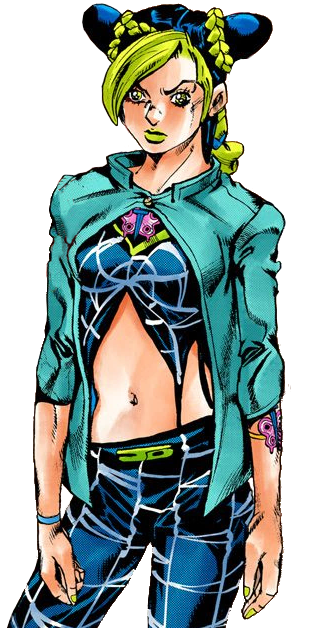 EW a badass woman this clearly makes the show woke Garbage(I'm making fun  of reactionaries if you couldn't tell)(also, if you don't know, the  characters are Jolyne Cujoh from JoJo's Bizarre Adventure
