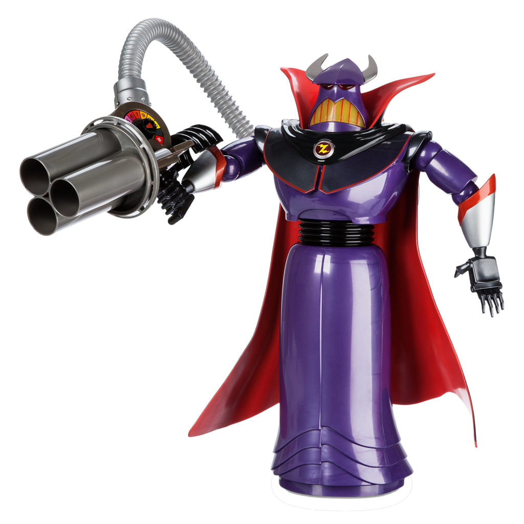 purple robot toy story