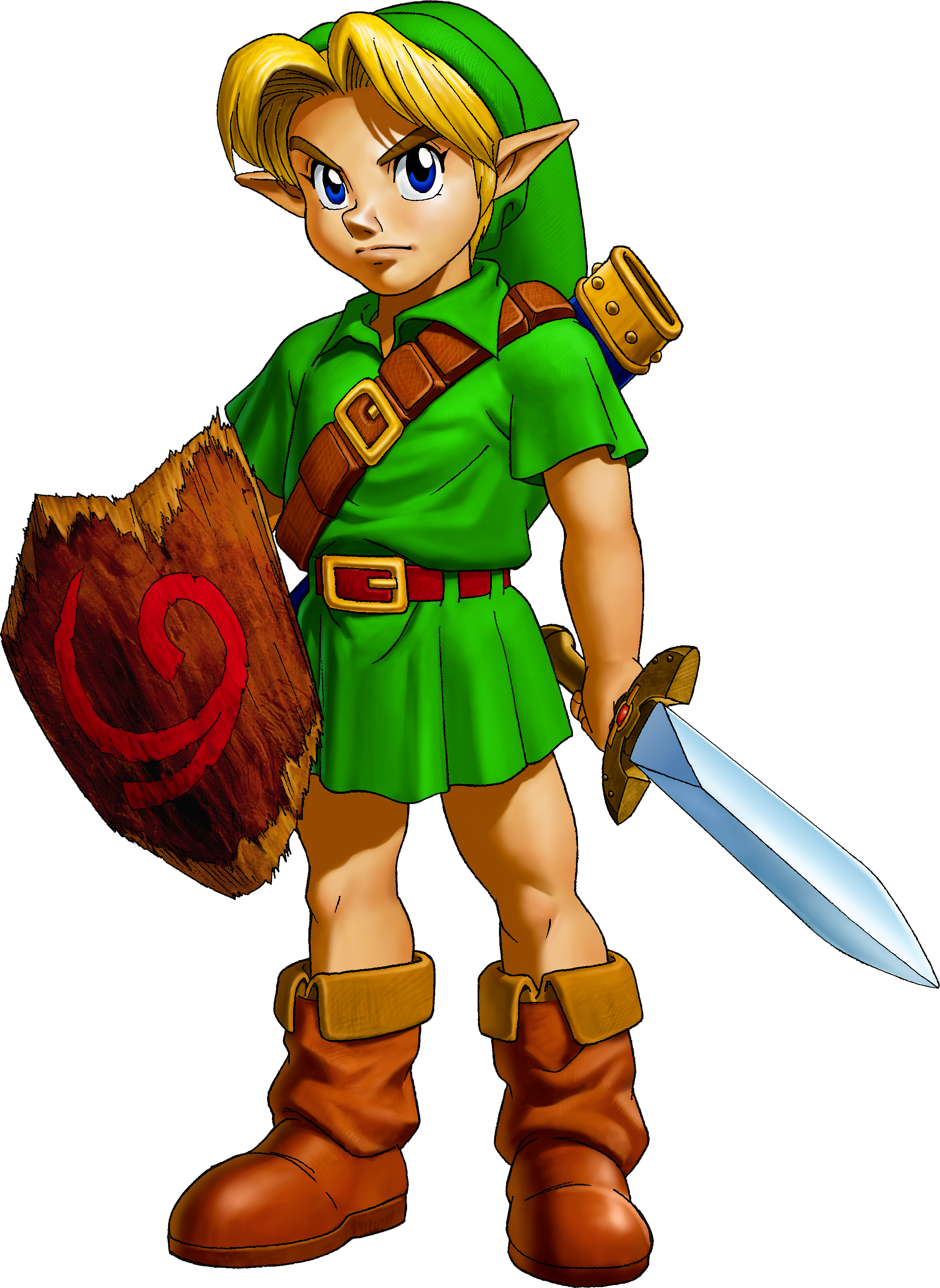 Young Link | Ocarina of Time / Majora&#039;s Mask Minecraft Skin