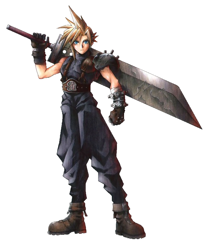 final fantasy 7 cloud logo