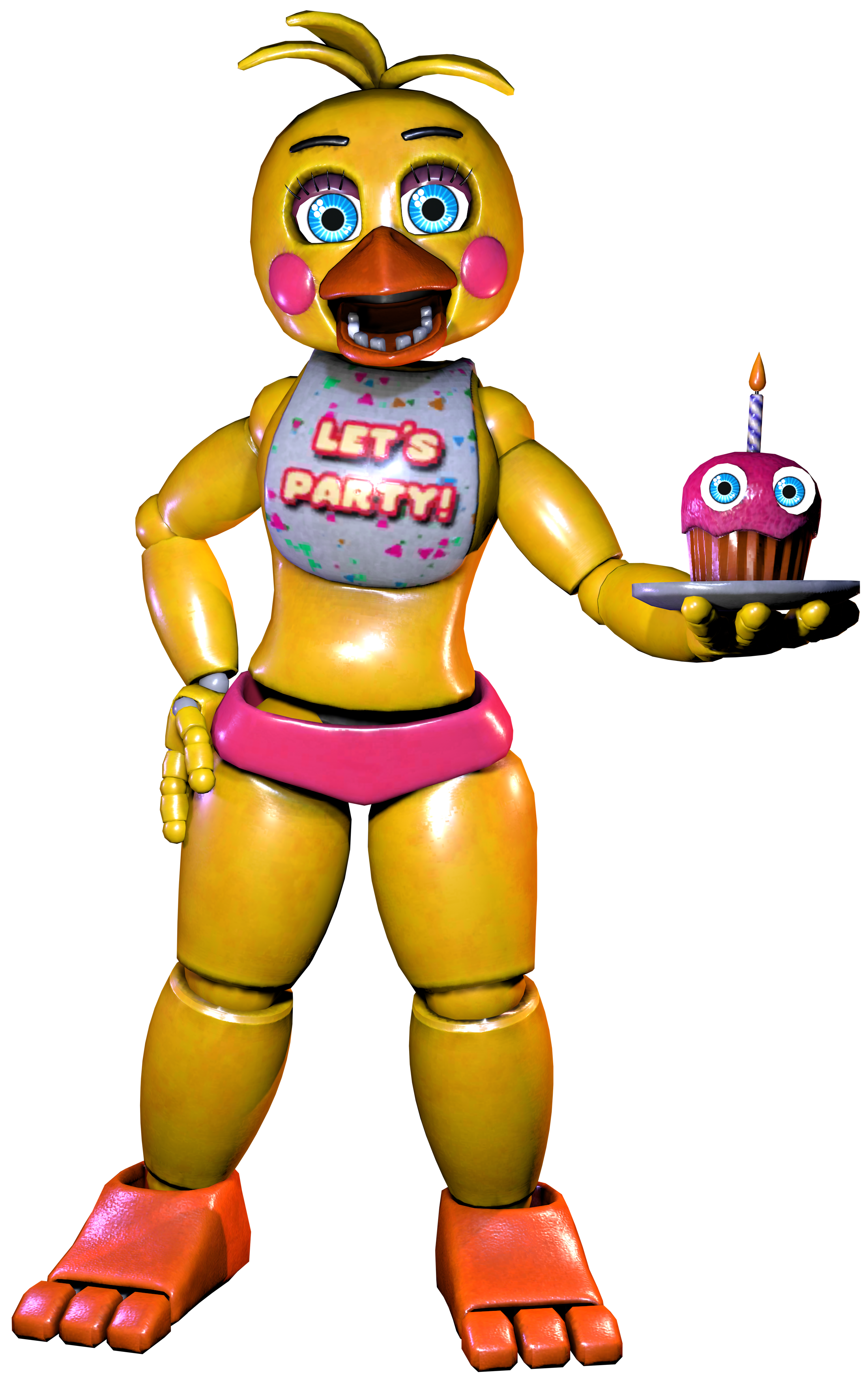 Transparent Toy Chica Fanart