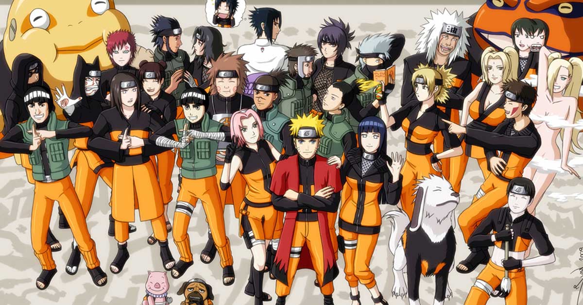 Image - Naruto characters.jpg | Fictional Characters Wiki | FANDOM ...