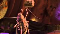 Cockroach waitress