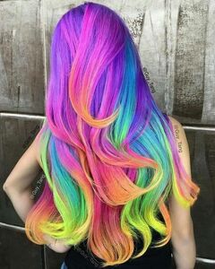 Multicolored Hair