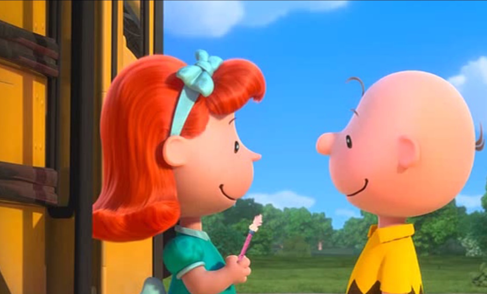 The Little RedHaired Girl & Charlie Brown Charlie Brown and Snoopy