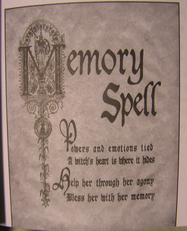 spell spells memory charmed witch summoning shadows witches witchcraft printable wicca wiccan wikia craft quotes magick protection spellbook thought