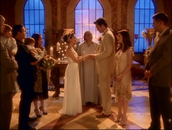 Wedding Of Phoebe And Coop Halliwell Charmed Fandom Ed By Wikia Wedding Of Phoebe And Coop Halliwell