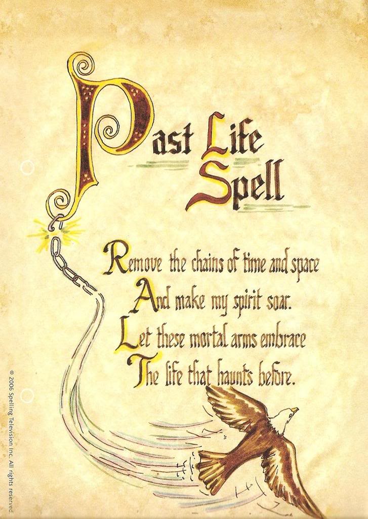 Past Life Spell | Charmed Book of Shadows Wiki | FANDOM powered by Wikia