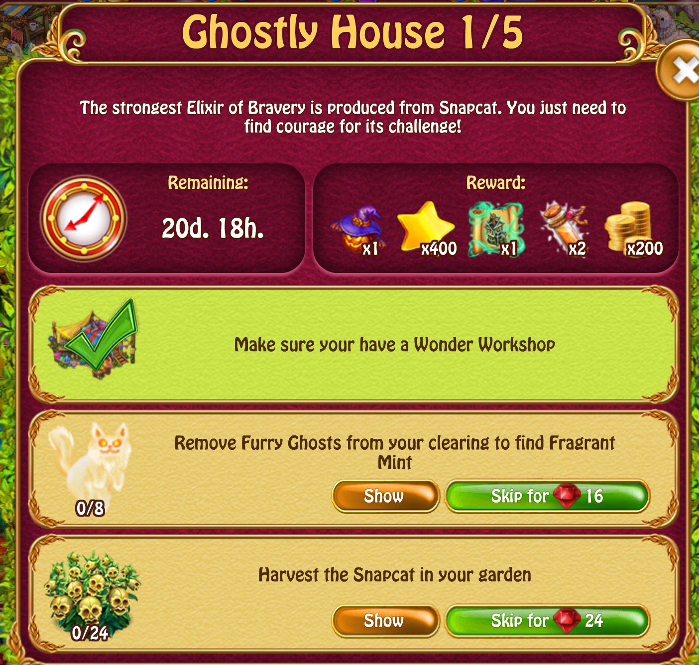 Ghostly House Charm Farm Wiki Fandom