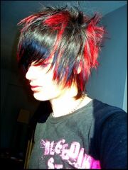 Red-black-emo-guy-hair-style