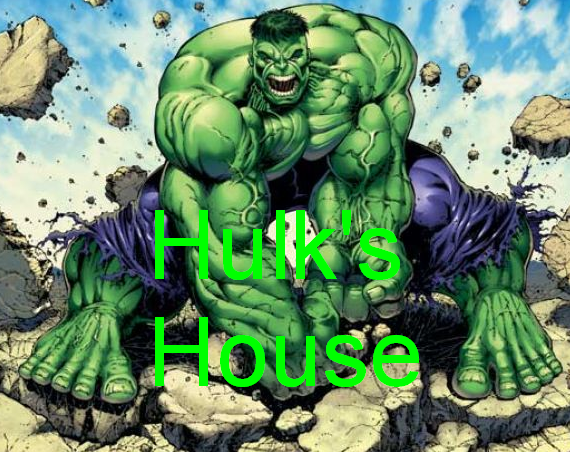 hulk toy house