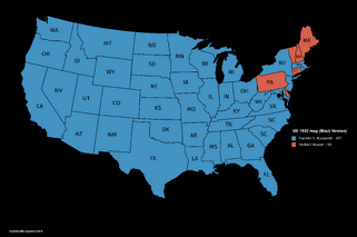 US-1932 map (Black Version)