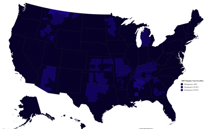 2007 Popular Votes