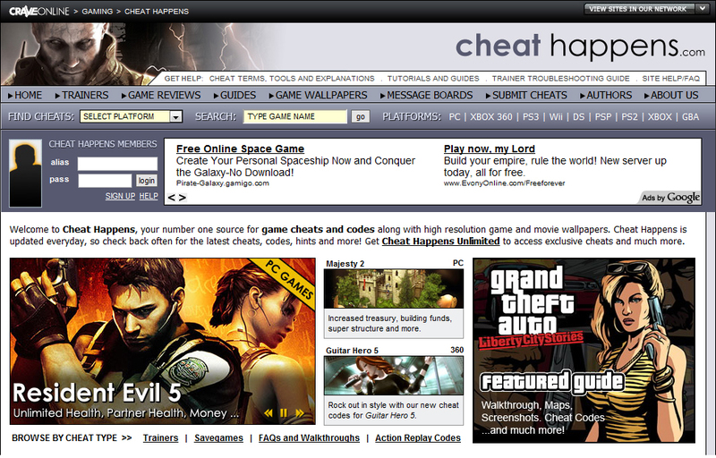 Image Ch2009.jpg Cheat Happens Wiki FANDOM powered by Wikia