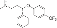Fluoxetine skeletal