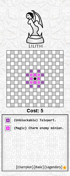 lilith chess evolved online