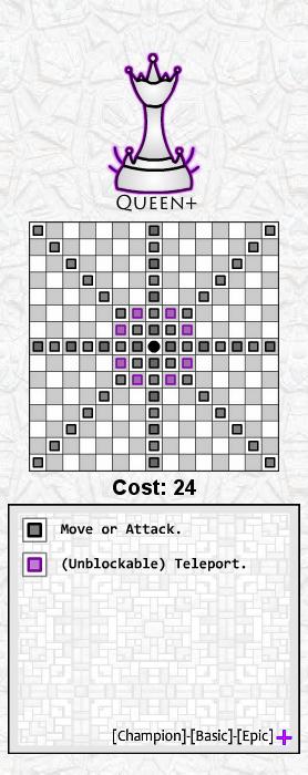 queen chess evolved online