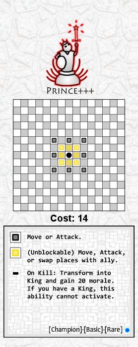 prince chess evolved online