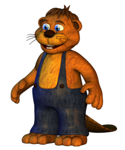 A FNAF animatronicized Mr. Chipper from chipper and son's lumber Co. Minecraft Skin