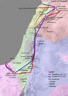 Image-Map Land of Israel