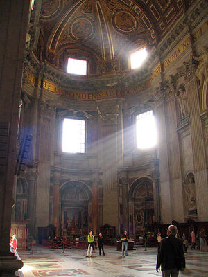 Saint Peter's Basilica, Vatican, Rome.