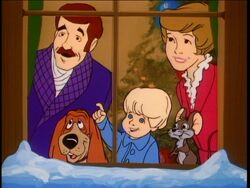 Hanna-Barbera Christmas Story closing scene