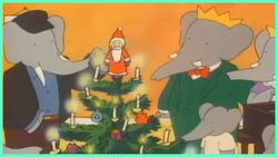 Babar & Friends Celebrating Christmas