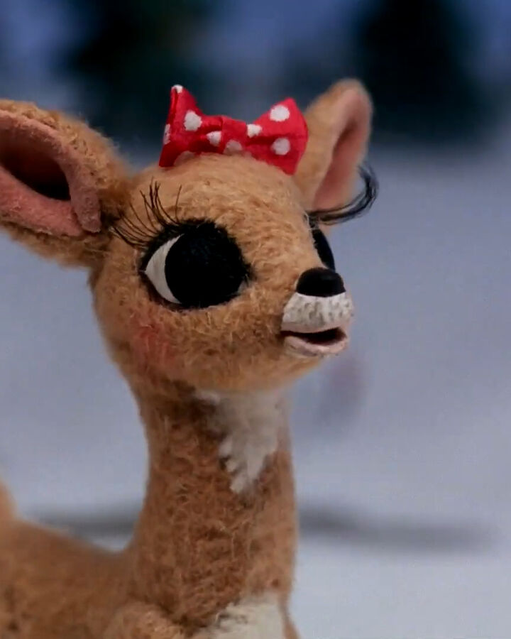 rudolph's girlfriend clarice stuffed animal