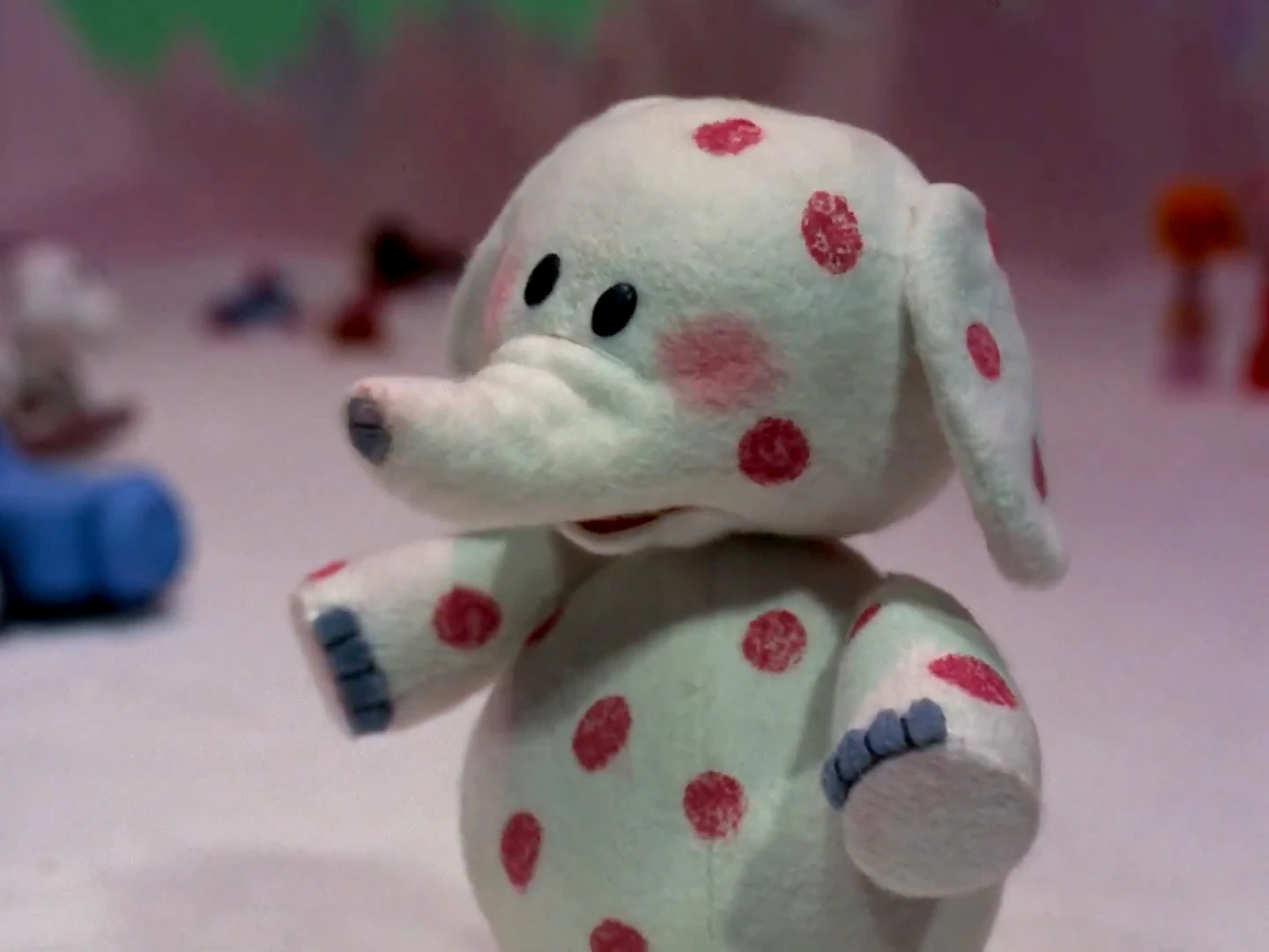 stuffed elephant from rudolph