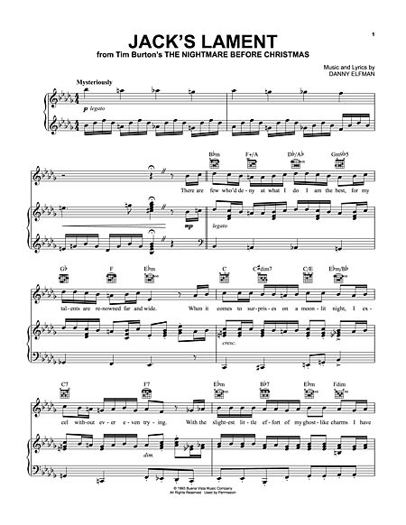 jacks lament christmas specials wiki fandom powered by wikia this is halloween piano sheet music free