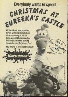Christmas at Eureeka's Castle print ad
