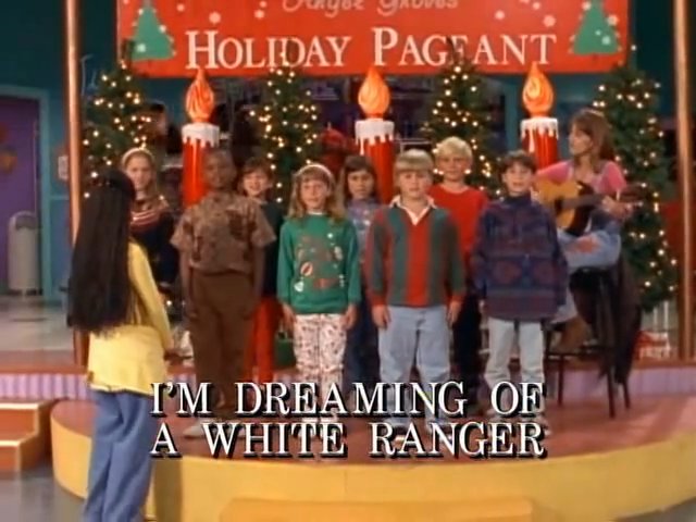 I M Dreaming Of A White Ranger Christmas Specials Wiki Fandom